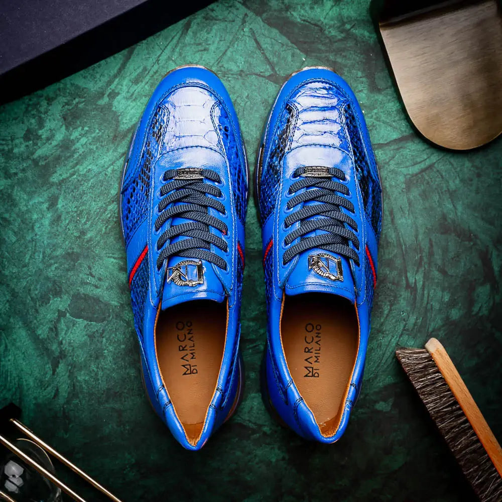 Brescia Electric Blue - Marco Di Milano - Flyclothing LLC