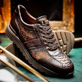 Brescia Washed Cognac - Marco Di Milano - Flyclothing LLC