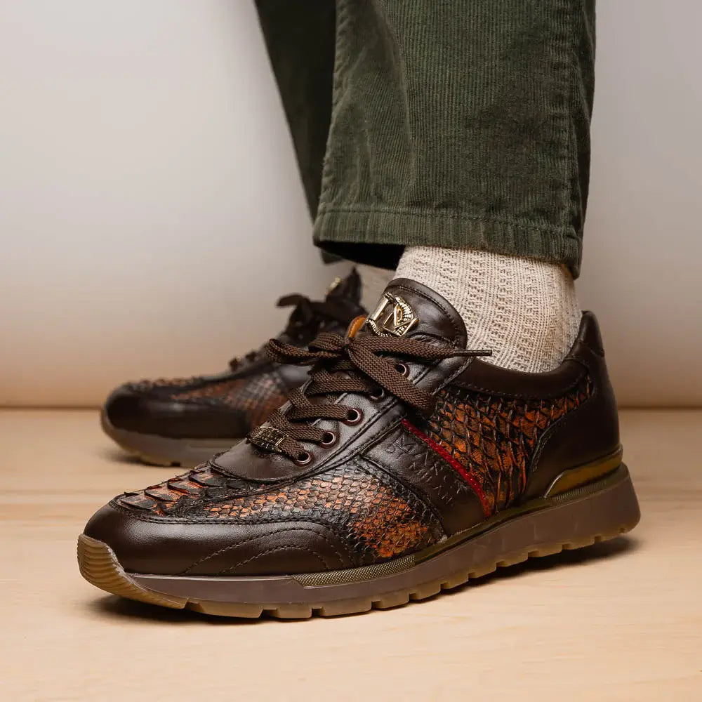 Brescia Washed Cognac - Marco Di Milano - Flyclothing LLC