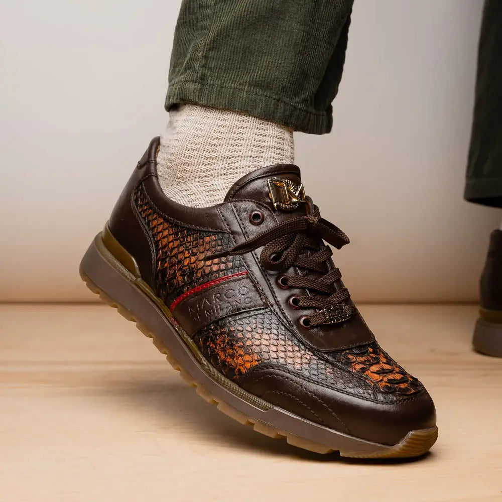 Brescia Washed Cognac - Marco Di Milano - Flyclothing LLC