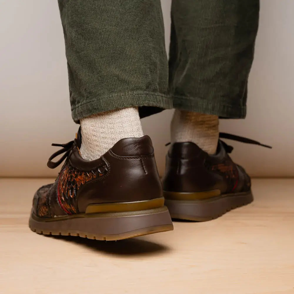 Brescia Washed Cognac - Marco Di Milano - Flyclothing LLC
