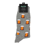 Beer Socks - Comfy Cotton for Men & Women - Real Sic - Flyclothing LLC