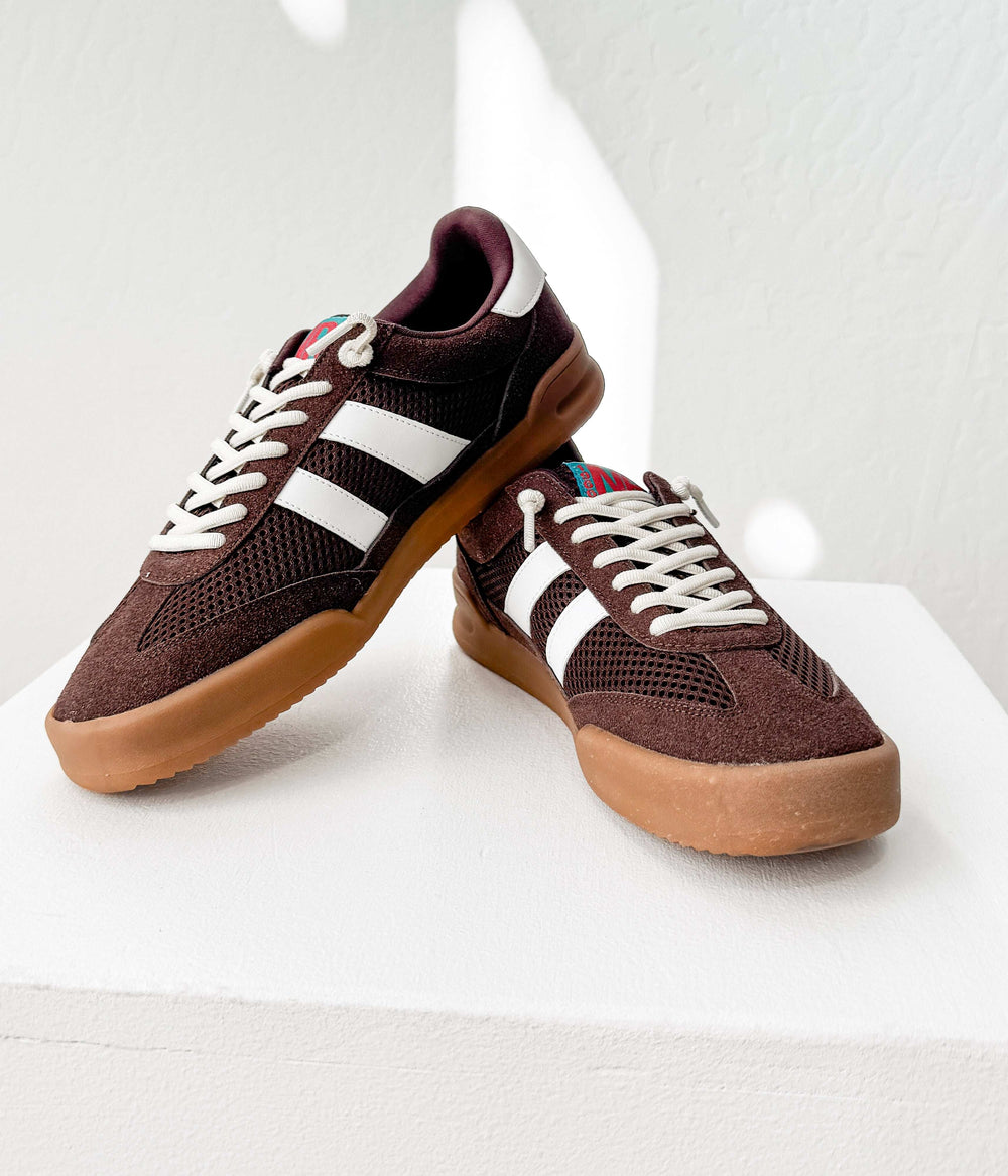 Brita Sneaker in Brown - Naughty Monkey - Flyclothing LLC