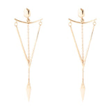 Bronze All Arrows Earrings - Barse Jewelry