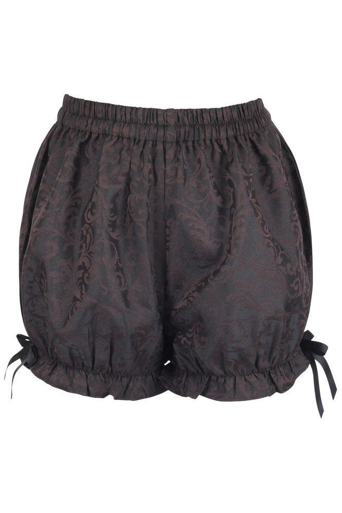 Daisy Corsets Brown Brocade Bloomers - Daisy Corsets