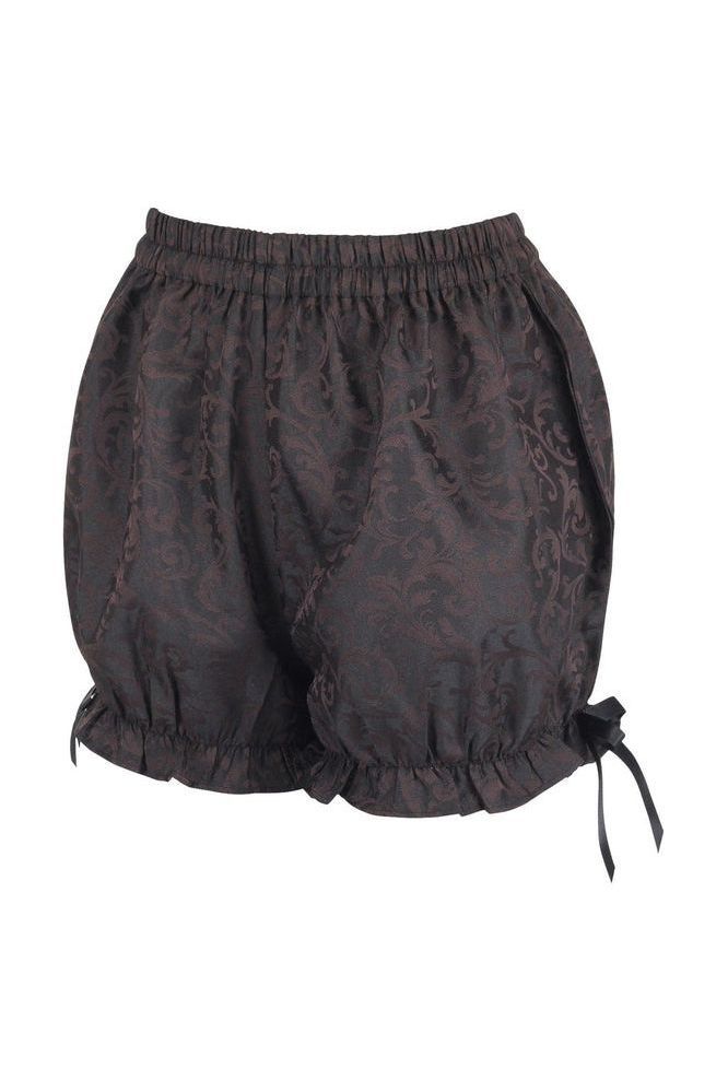 Daisy Corsets Brown Brocade Bloomers - Daisy Corsets