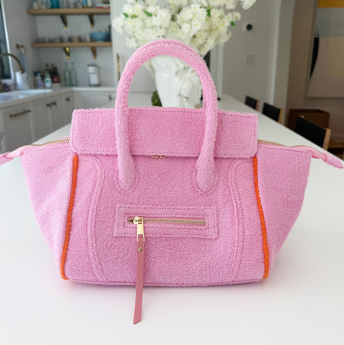 Cabana Tote Mini - Bubblegum - BEACH HAUS - Flyclothing LLC