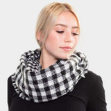 Buffalo Plaid Infinity Scarf - Madeline Love - Flyclothing LLC