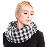 Buffalo Plaid Infinity Scarf - Madeline Love - Flyclothing LLC