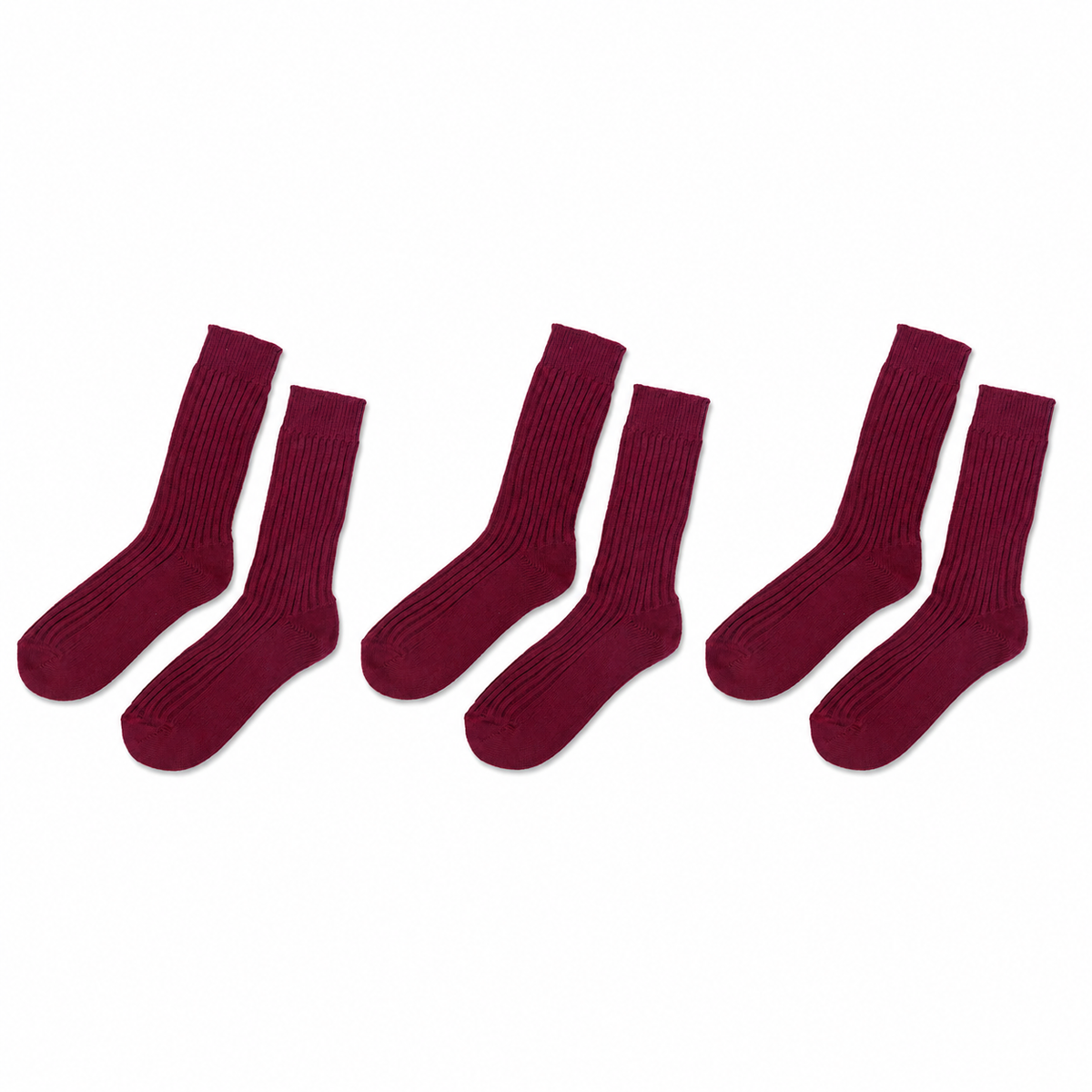 tittimitti® Women’s 100% Organic Cotton Boot Socks 3-Pack – Made in Italy