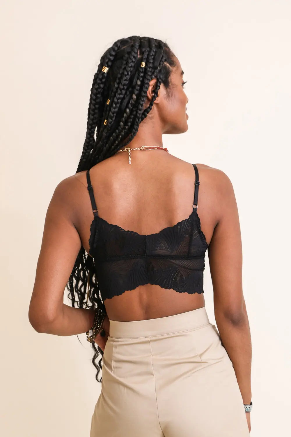 Butterfly Scallop Lace Bralette - Boho Clothing and Accessories - Flyclothing LLC