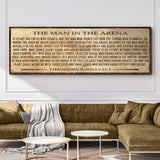 The Man In The Arena Sign V - Tailored Canvases - Flyclothing LLC