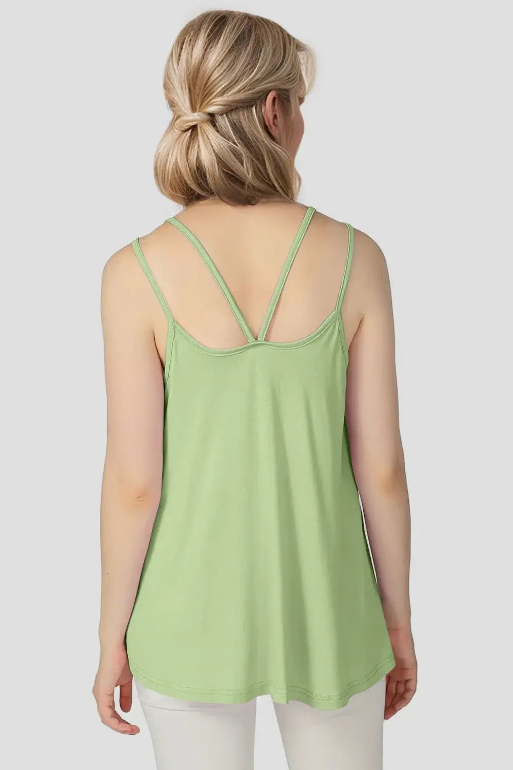 Basic Bae Bamboo Scoop Neck Double Spaghetti Straps Cami - ShopBasicbae - Flyclothing LLC
