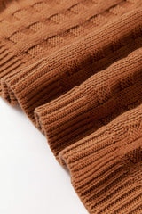Round Neck Cap Sleeve Sweater Vest - Trendsi - Flyclothing LLC