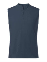 Men's Full Size Button Detail Tank Plus Size - Trendsi - Flyclothing LLC