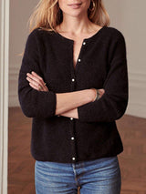 Button Down Long Sleeve Sweater - Trendsi - Flyclothing LLC
