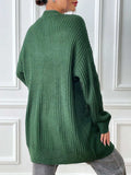 Open Front Drop Shoulder Cardigan - Trendsi - Flyclothing LLC