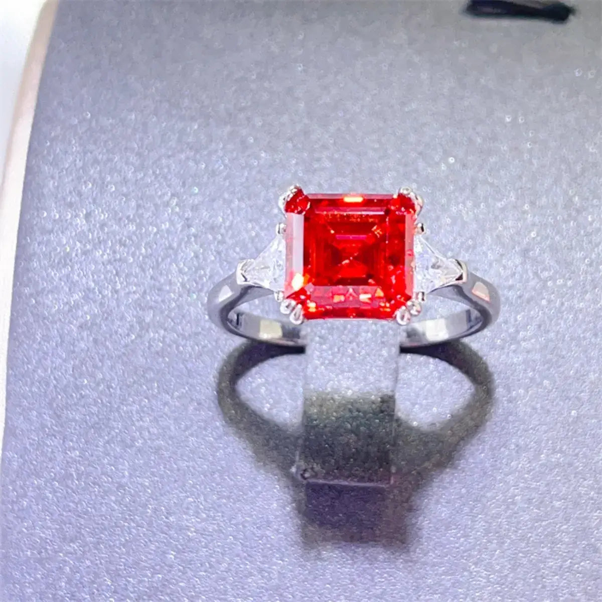 3 Carat Moissanite 925 Sterling Silver Ring - Trendsi - Flyclothing LLC