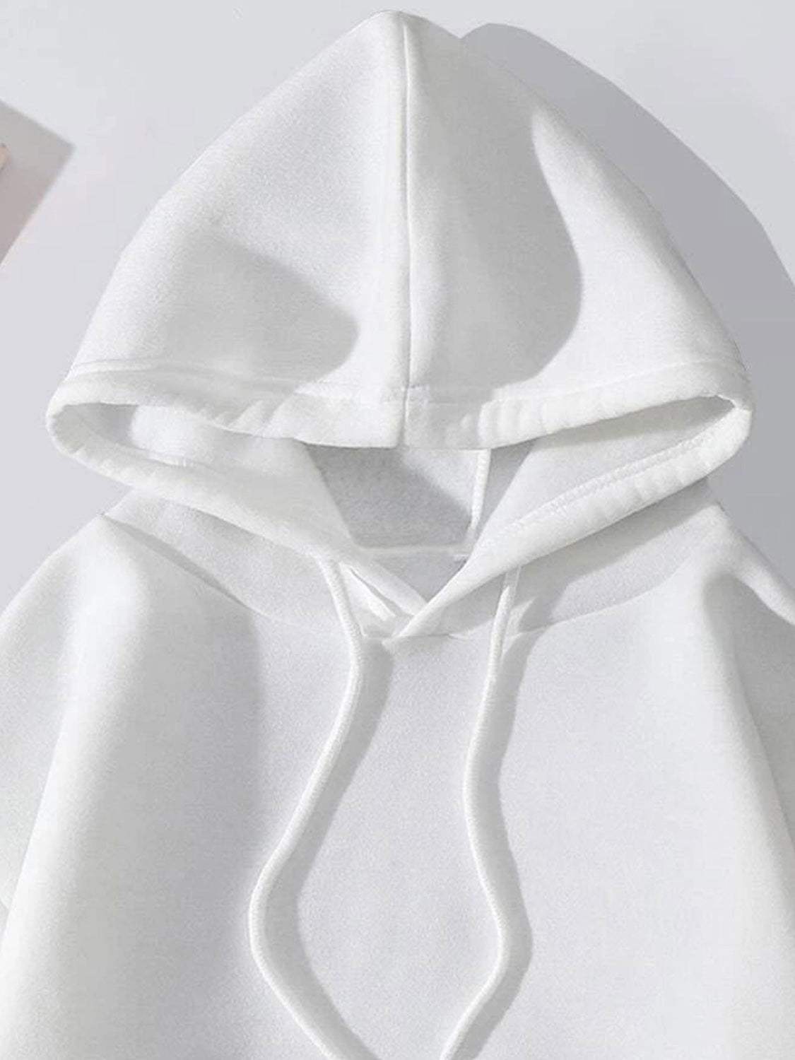 Graphic Drawstring Hoodie with Pocket - Trendsi - Flyclothing LLC