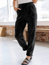 Drawstring Pants with Pockets - Trendsi - Flyclothing LLC