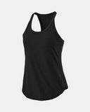 Scoop Neck Active Tank - Trendsi