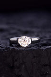 1.5 Carat Moissanite 925 Sterling Silver Ring - Trendsi