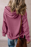 Drawstring Pocketed Long Sleeve Hoodie - Trendsi - Flyclothing LLC