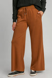 Umgee Drawstring Wide Leg Pants with Pockets - Trendsi