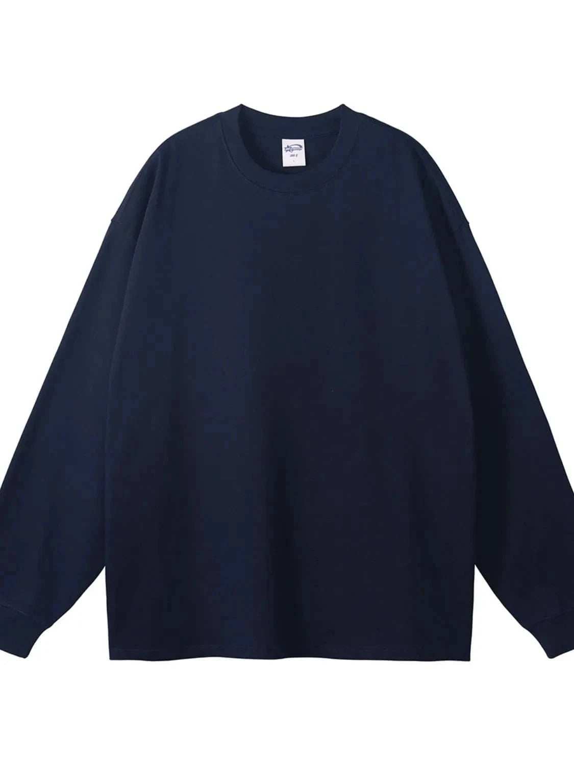 Men's Round Neck Long Sleeve T-Shirt - Trendsi - Flyclothing LLC