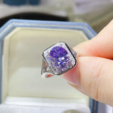 3 Carat Moissanite Square Ring - Trendsi - Flyclothing LLC