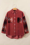 Button Up Long Sleeve Jacket - Trendsi - Flyclothing LLC