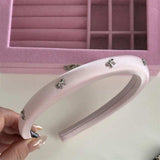 Alloy Bow Trim Headband - Trendsi - Flyclothing LLC