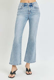 RISEN Full Size High Rise Ankle Flare Jeans - Trendsi - Flyclothing LLC