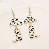 Cowboy Hat and Boot Dangle Earrings - Trendsi - Flyclothing LLC