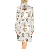 Christmas Spirit Fleece Robe