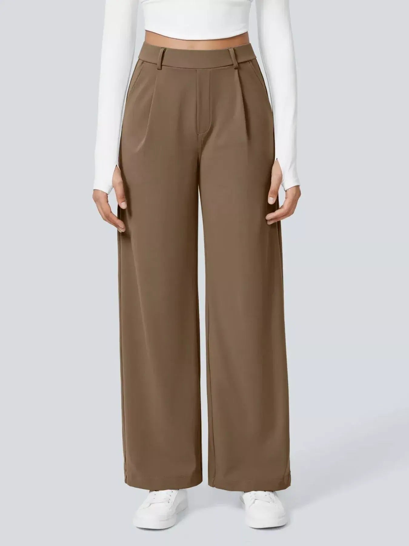 Wide Leg Pants - Trendsi - Flyclothing LLC
