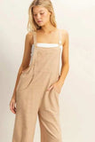 HYFVE Textured Wide Leg Overall - Trendsi - Flyclothing LLC