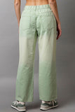 POL Embellishments Gradient Wide Leg Pants - Trendsi
