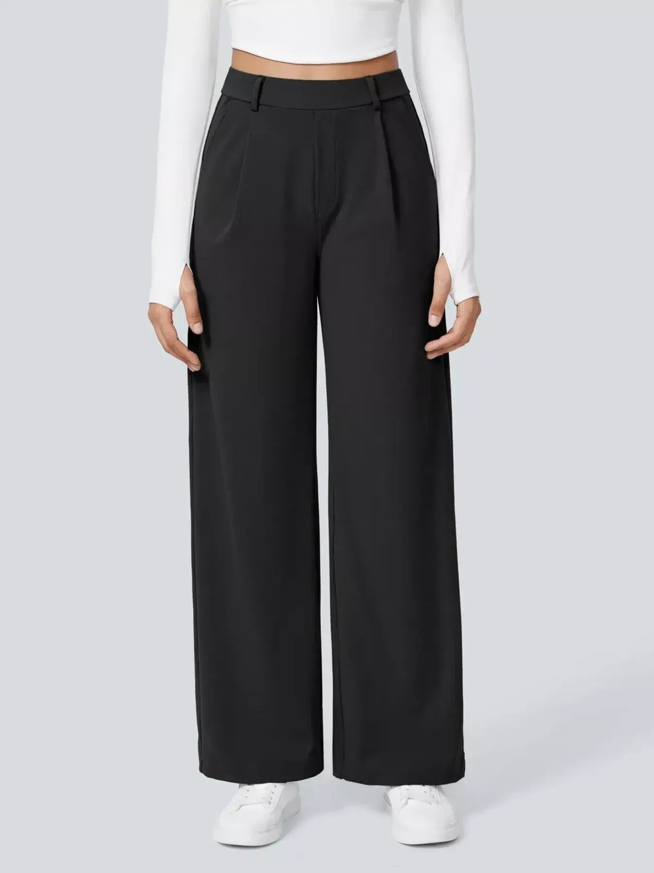 Wide Leg Pants - Trendsi - Flyclothing LLC