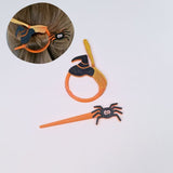 Halloween Barrettes Witch Bat Hairpin - My Store - Flyclothing LLC