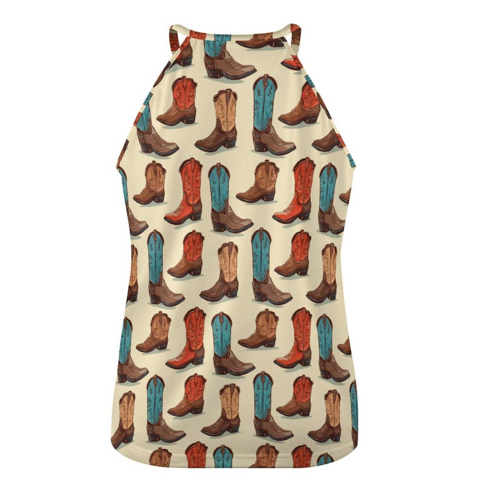 Baha Ranch Got My Boots Tank Top - Baha Ranch Western Wear - Flyclothing LLC