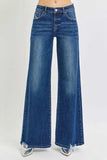 RISEN Full Size Mid Rise Wide Jeans Plus Size - Trendsi - Flyclothing LLC