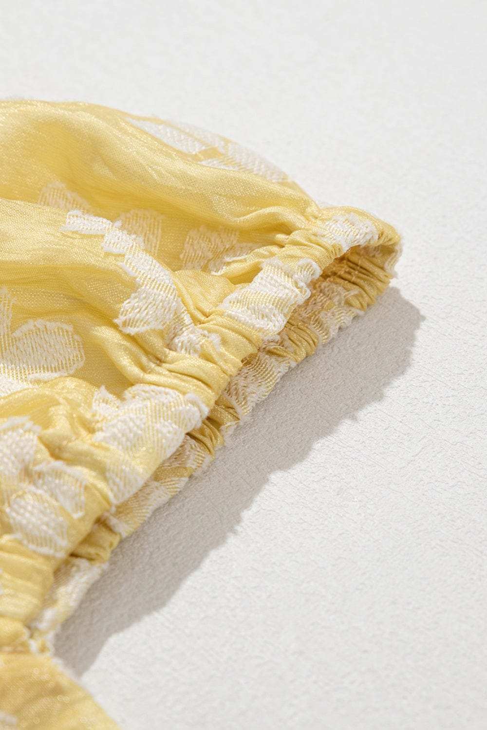 Printed Square Neck Puff Sleeve Mini Dress - Trendsi - Flyclothing LLC