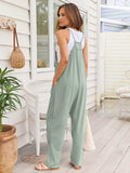 V-Neck Spaghetti Strap Jumpsuit - Trendsi - Flyclothing LLC