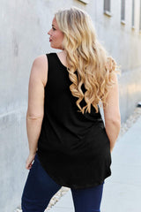 Basic Bae Bamboo Full Size Round Neck Tank - Trendsi - Flyclothing LLC