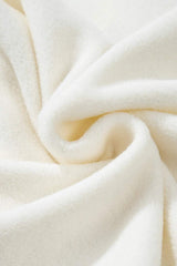 Mock Neck Long Sleeve Sherpa Sweatshirt - Trendsi - Flyclothing LLC