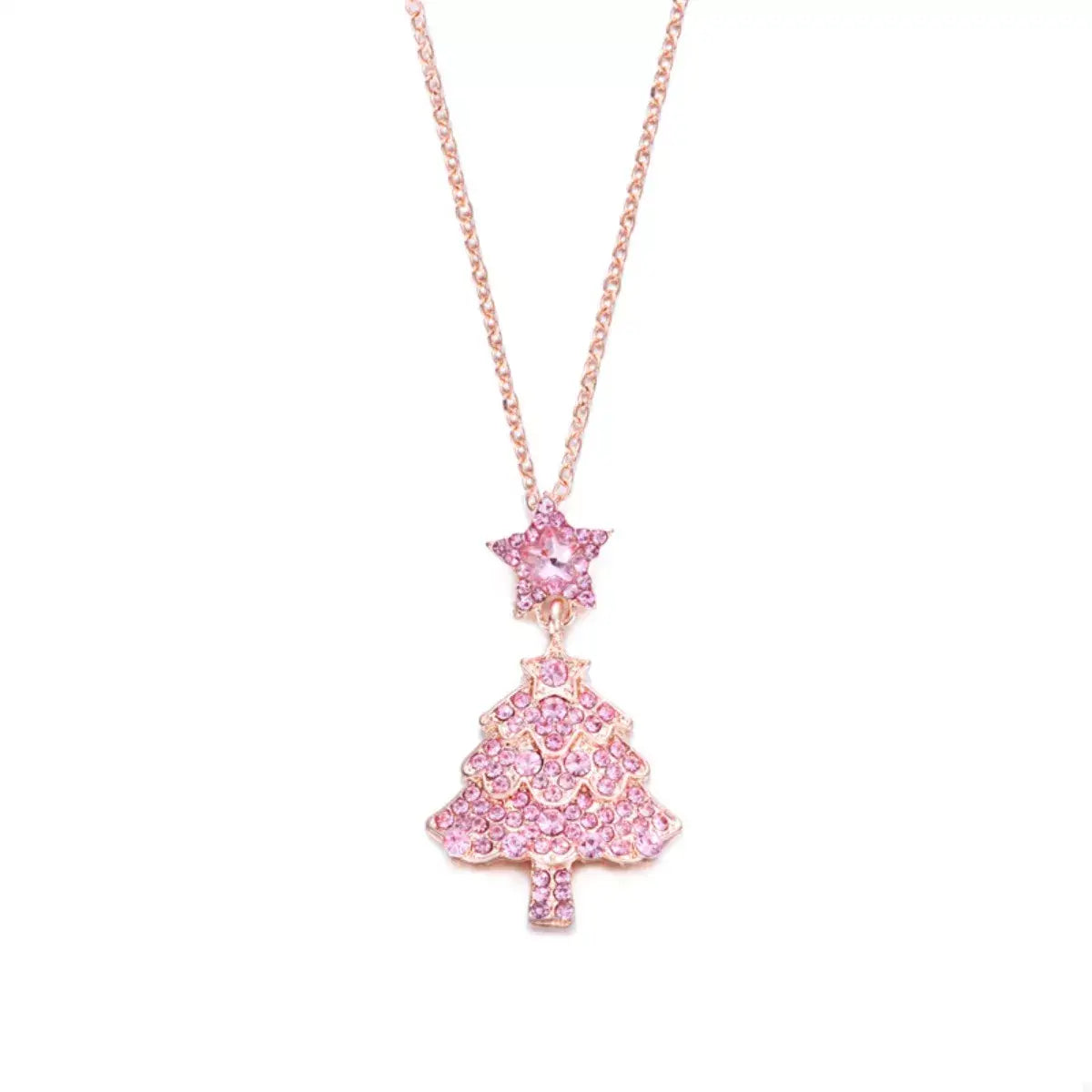 Christmas Tree Pendant Necklace - Trendsi - Flyclothing LLC