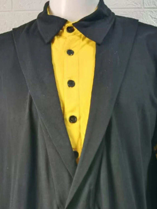 Men's Collared Neck Contrast Short Sleeve Polo - Trendsi - Flyclothing LLC