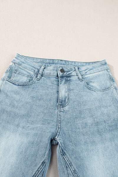 Wide Leg Jeans with Pockets - Trendsi - Flyclothing LLC