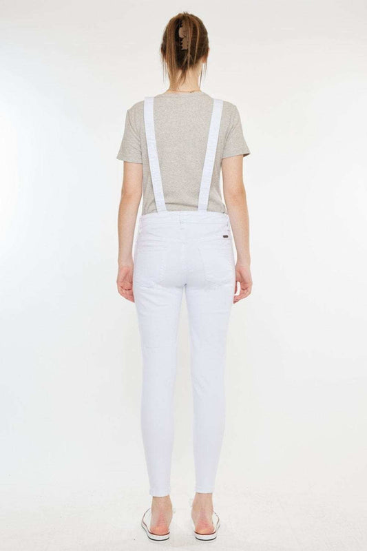 Kancan Distressed Skinny Denim Overalls - Trendsi - Flyclothing LLC